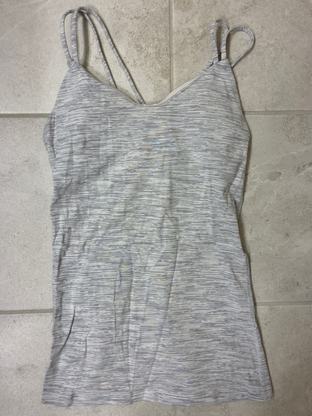 Lululemon Heather Grey Tank Top